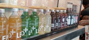 Drinks Lemonade at Jimmy's Street Food in Paris