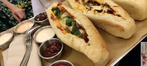 Sub sandwich at Jimmy's Street Food in Paris