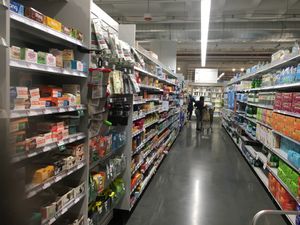 Huge store. at Whole Foods Market - Manattan West in New York City