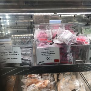 Vegan speciality items at Whole Foods Market - Manattan West in New York City