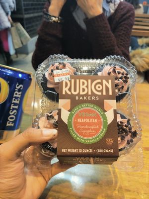 Vegan muffins at Whole Foods Market - Manattan West in New York City