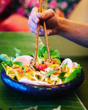 Vegan Vietnamese Salade  at Bep Chay in Toulouse