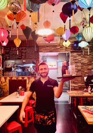 Hey buddies  at Bep Chay in Toulouse