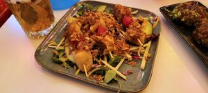 Brochette de tofu at Bep Chay in Toulouse