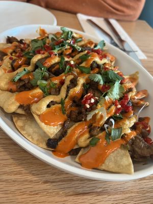 Korean bbq nachos   at Graze Kitchen  in Las Vegas
