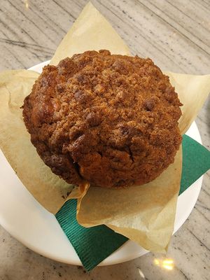 Cinnamon coffee cake at Graze Kitchen  in Las Vegas