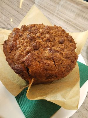 Cinnamon coffee cake at Graze Kitchen  in Las Vegas