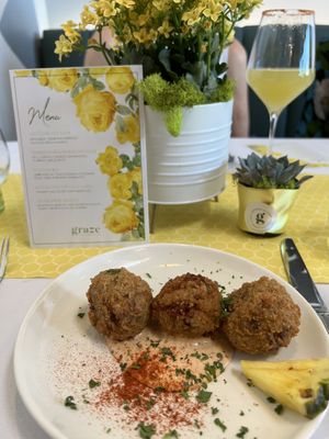 From the Summer Solstice menu  at Graze Kitchen  in Las Vegas