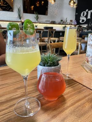 Drinks were really good!  at Graze Kitchen  in Las Vegas