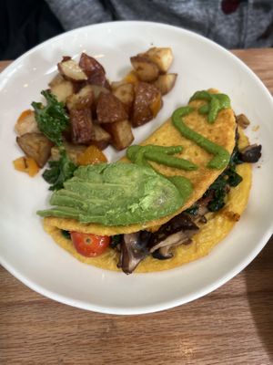 Veggie omelet  at Graze Kitchen  in Las Vegas