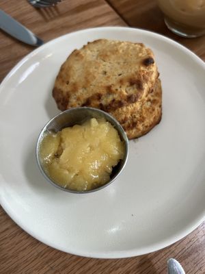 Biscuit and maple butter   at Graze Kitchen  in Las Vegas