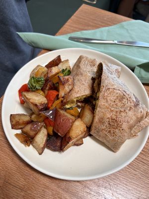 Breakfast burrito!  at Graze Kitchen  in Las Vegas