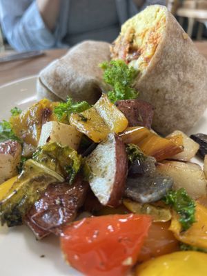 Breakfast burrito  at Graze Kitchen  in Las Vegas