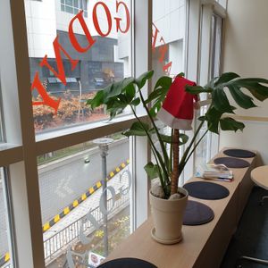 interior at Godny Cafe in Seoul