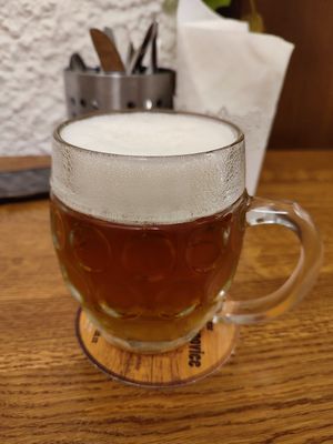 czech beer at Dosa Dum in Prague