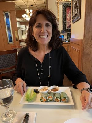 Garden rolls  at The King & I in Milwaukee