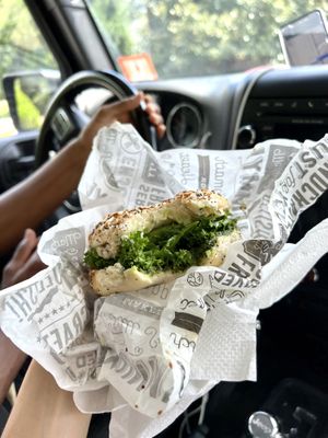 Yummy green goddess 10/10 get it!  at Dulce Vegan Bakery and Cafe in Atlanta