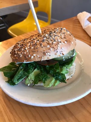 Kirkland breakfast sandwich  at Dulce Vegan Bakery and Cafe in Atlanta
