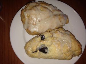 scones at Dulce Vegan Bakery and Cafe in Atlanta
