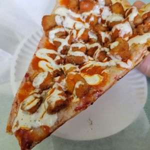Vegan Buffalo slice at Tony's Pizzeria & Restaurant in Brooklyn