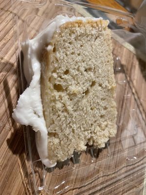 Cake  at Eden's Vegan Eatery in St Croix