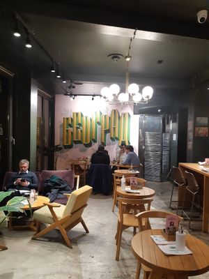 The place at Kafeterija Čarli Čaplin in Belgrade