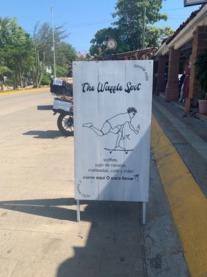 Best breakfast in Puerto Escondido  at The Waffle Spot in Puerto Escondido