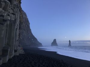 What else to say with this surrounding? at Reynisfjara in Myrdalshreppur