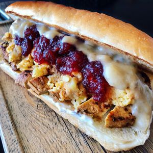 Turkey Dinner Sandwich  at Veggie Grill - Farmers Market in Los Angeles