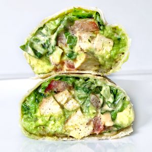 Vegan Grillin’ Chick’n Wrap at Veggie Grill - Farmers Market in Los Angeles