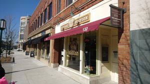 View from the street at Cupcake Station in Birmingham