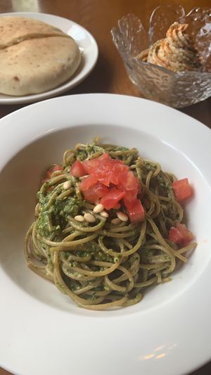 Basil paste at Chīsù De - Veggie Table in Beijing