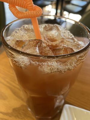 Iced teaa at Chīsù De - Veggie Table in Beijing
