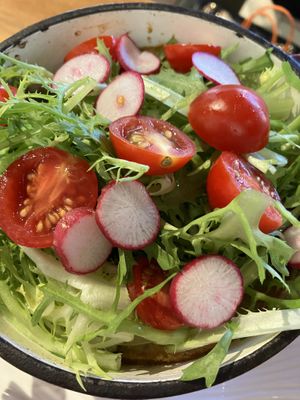 Side salad  at Chīsù De - Veggie Table in Beijing