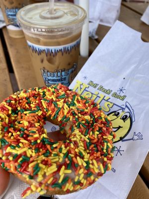 Fall season is here   at Neil's Donuts in Middletown