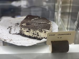 Oreo cheesecake  at Vivi's Veggie in Seoul