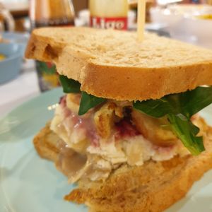 Thanksgiving special at Vivi's Veggie in Seoul