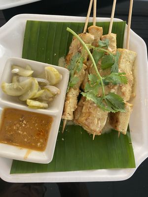 Tofu satay  at Soul Phuket in Phuket