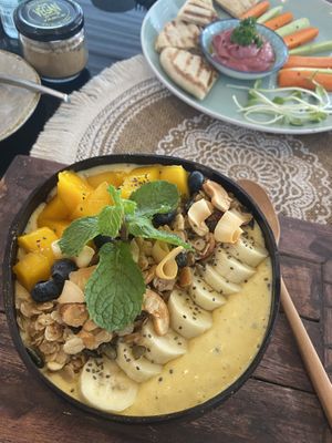 Tropical smoothie bowl   at Soul Phuket in Phuket