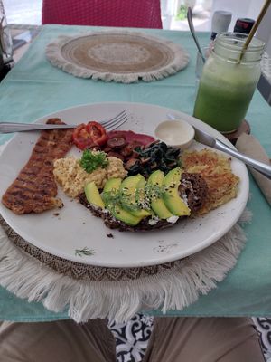 I went back for a vegan breakfast a couple of days later. at Soul Phuket in Phuket