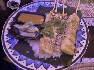 Tofu satay   at Soul Phuket in Phuket
