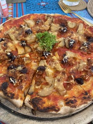 Bolognese pizza  at Soul Phuket in Phuket