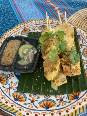 Tofu satay   at Soul Phuket in Phuket