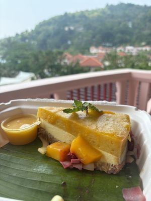 Mango cheesecake - amazing   at Soul Phuket in Phuket