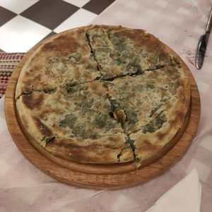 Byrek  (spinach only) at Shije Fshati in Tirana