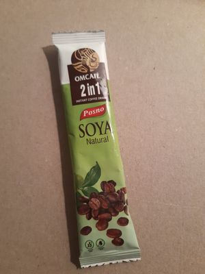 Soy instant coffee at Bio Kutak in Belgrade