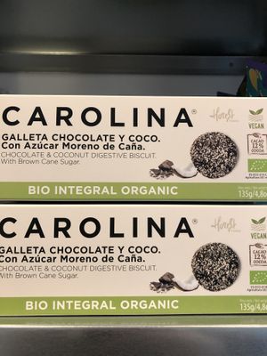 Cocoa and coconut biscuits  at Red Verde in Sevilla