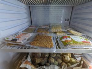 Tempeh etc at Red Verde in Sevilla