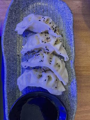 Gyoza vegetal at Honkaku in San Sebastian