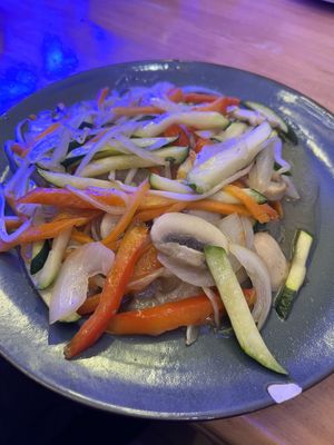 Vegetables  at Honkaku in San Sebastian
